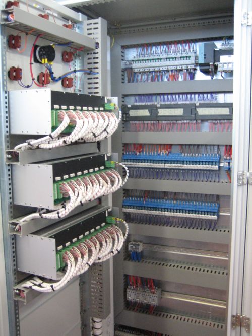 Interno quadro elettrico